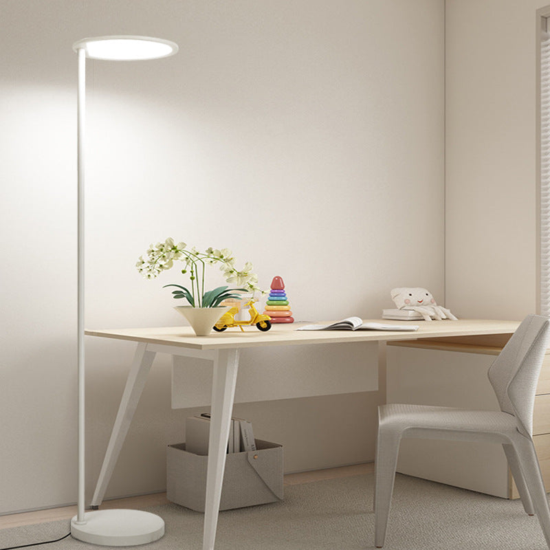 Full spectrum floor lamp - piano-specific led eye protection, minimalist design for living room, bedroom, study, sofa side, reading, and general lighting