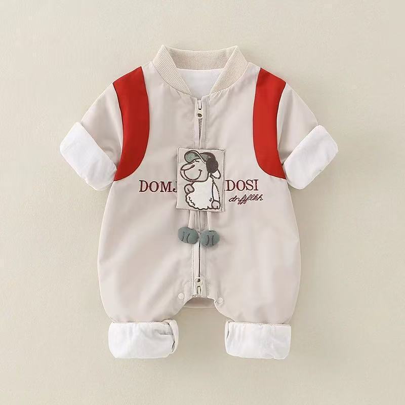 Autumn baby onesie, spring and autumn baby clothes, romper, windbreaker, spring and autumn jacket, outdoor outfit, stylish baby clothes