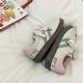 Flat white shoes 2026 summer niche styletrendy sneakers easiest for match sneakers niche stylek-style ins shoes for women new arrival
