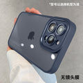Suitable for iphone16 mobile phone case, gold shield all-inclusive lens film, apple 14 transparent anti-fall 13promax protective case
