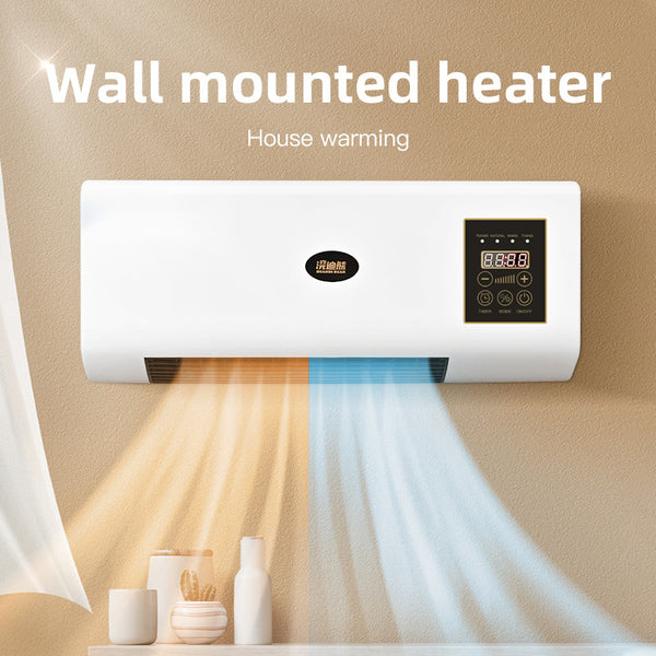 Dual-purpose mobile small air conditioner hot fan bathroom heater household bedroom wall-mounted electric heater heater