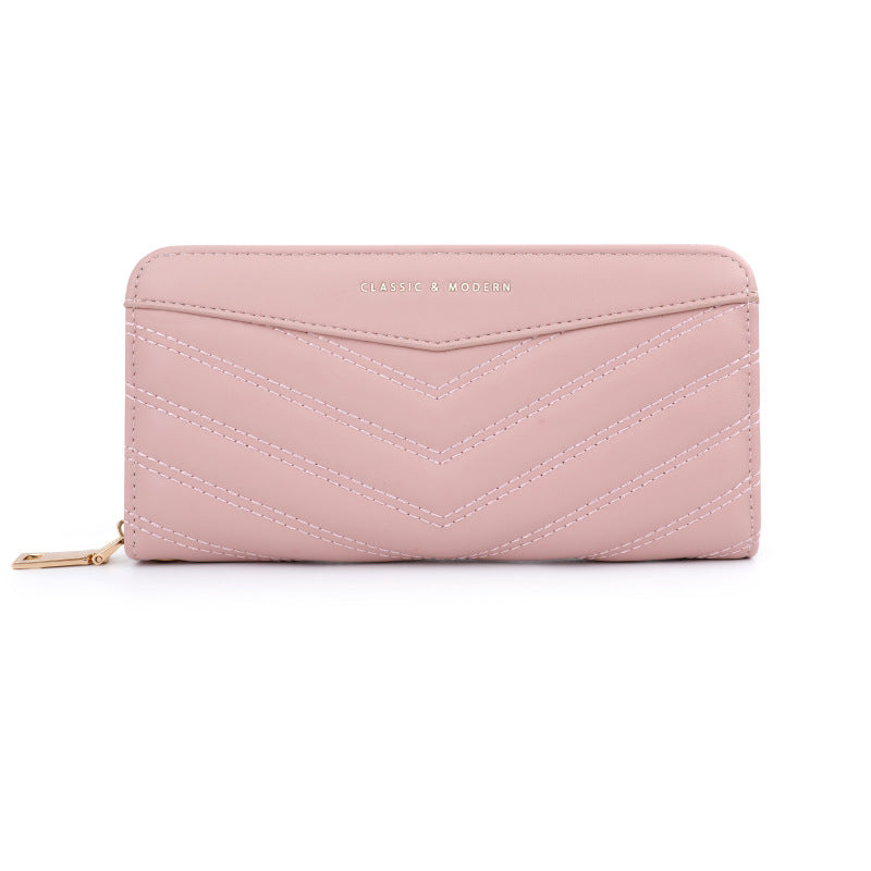 2024 Telian new fashion  clutch bag wholesale, large capacity embroidery thread women's wallet