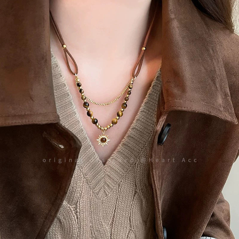 2025 hot-selling beaded butterfly necklace for women - versatile, unique, elegant pearl choker - trendy vintage style accessories