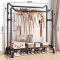 Upgraded cat ear double pole model 150cm matte black four side hooks.;