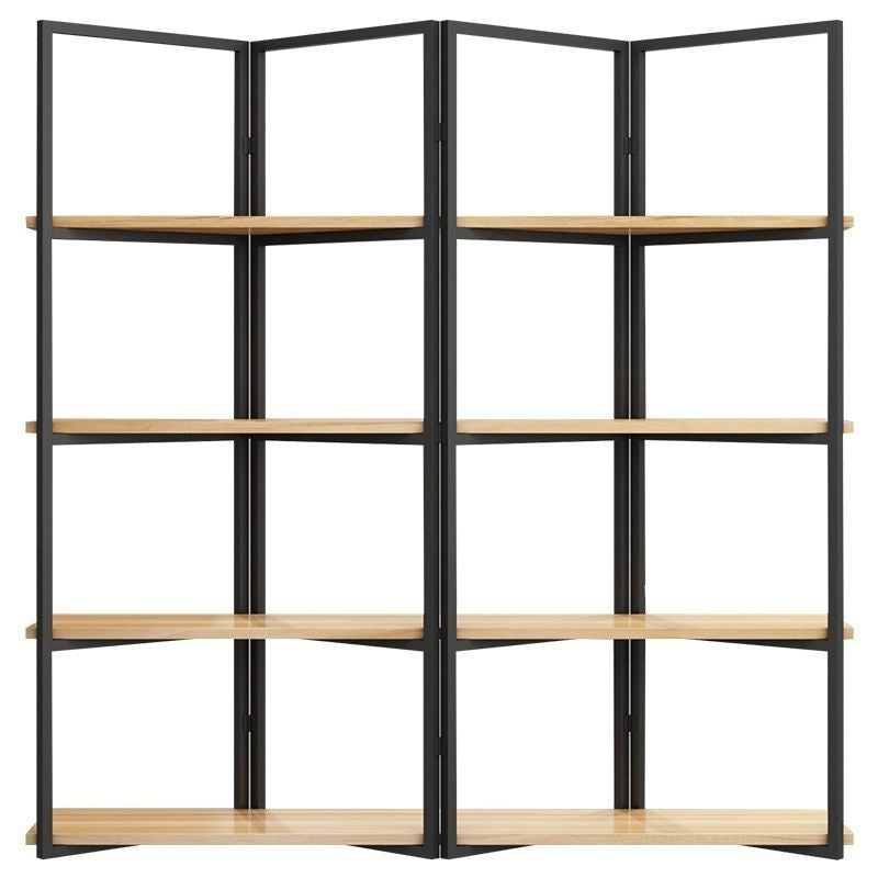 Screen bookshelf office flower rack storage rack iron art partition industrial living room casual display rack display rack shelf