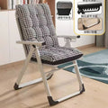 Office recliner folding chair for nap time - home use, elderly nap, reclining backrest, outdoor lazy lounger, casual sleeping chair