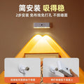 Rechargeable spotlight - no wiring, no drilling, magnetic bedside reading light, wireless remote control, sensor light, bedroom ambiance table lamp