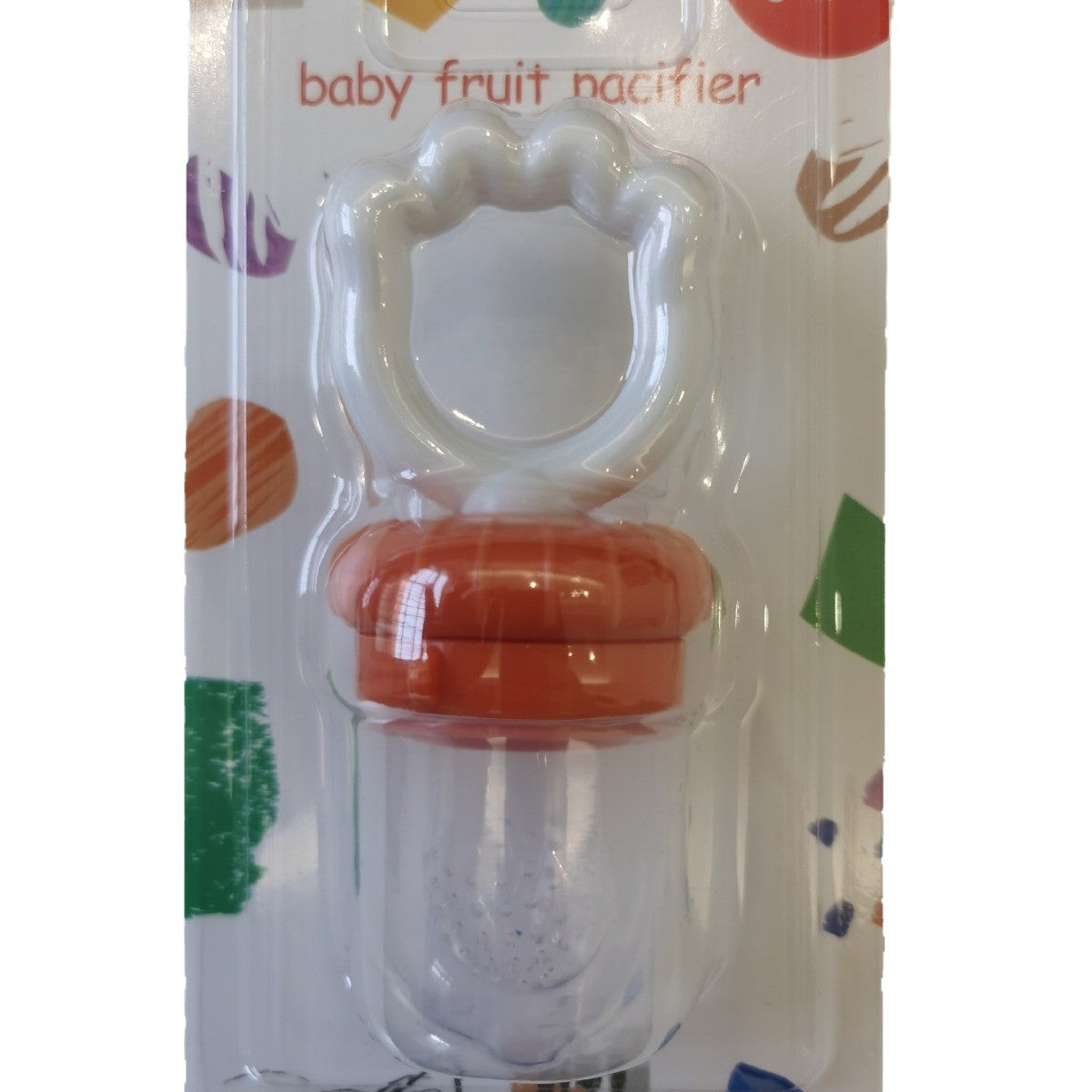English card baby bite music, fruit and vegetable music, fruit complementary food, cat claw shape, silicone mesh bag