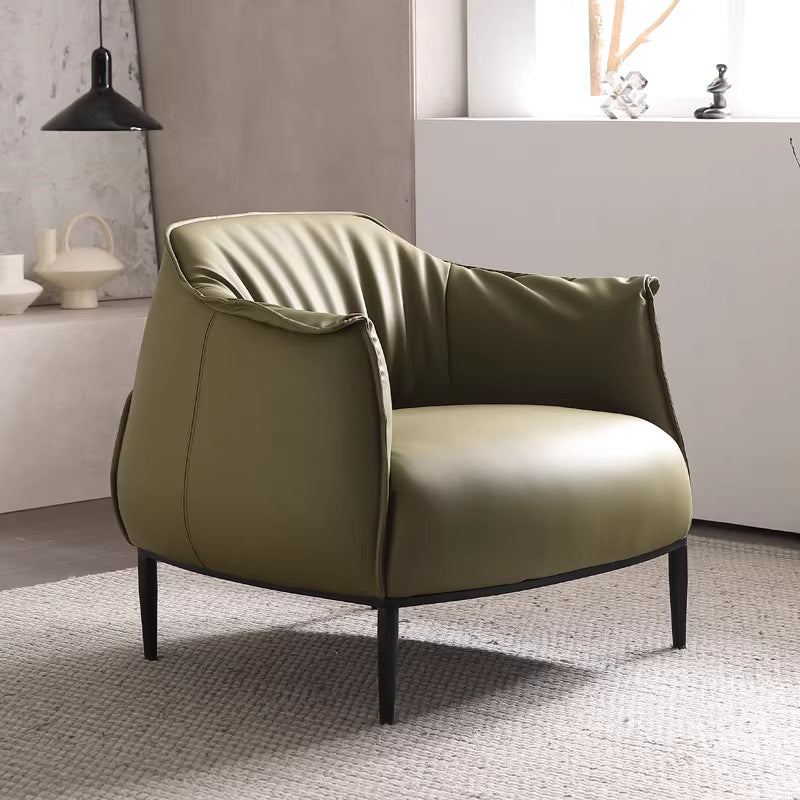 Accessible luxury tiger chair cafe hotel reception italian single sofa chair small apartment classysensenormcorecasual chair
