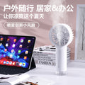 new arrival: outdoor handheld spray fan - multifunctional portable rechargeable humidifying mini fan gift