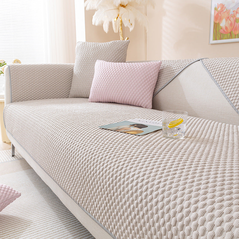 Sofa protection non-slip cover sofa cushion simple cover cool Doudou technology non-slip mat seat cushion sofa cover