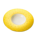 European-style creative mars crater straw hat plate - premium hotel tableware, western dinner plate, restaurant-specific dessert/sauce/southern italian pasta plate