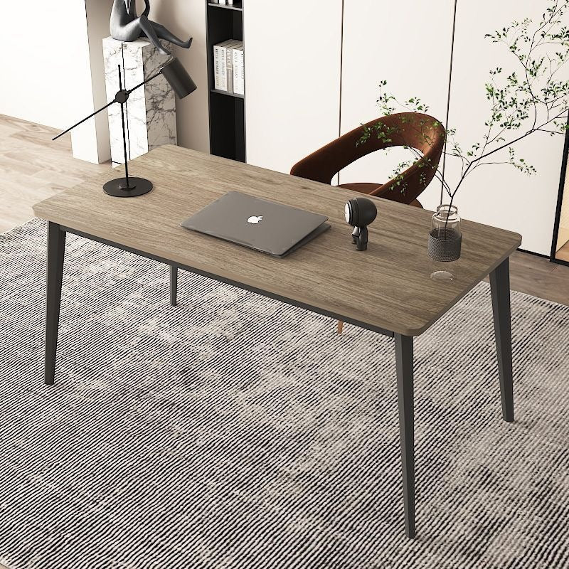 Office desk desktop computer desk light luxury study desk home bedroom study table student writing desk rectangular table