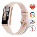 C60 smart sports band: blood pressure & heart rate monitoring, triple-proof (waterproof, shockproof, dustproof), pedometer, sleep tracking, bluetooth call reminder