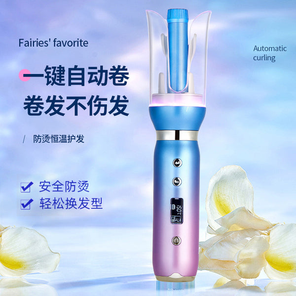New  special automatic curling iron Lazy egg roll Big wave curling iron Wireless automatic curling iron