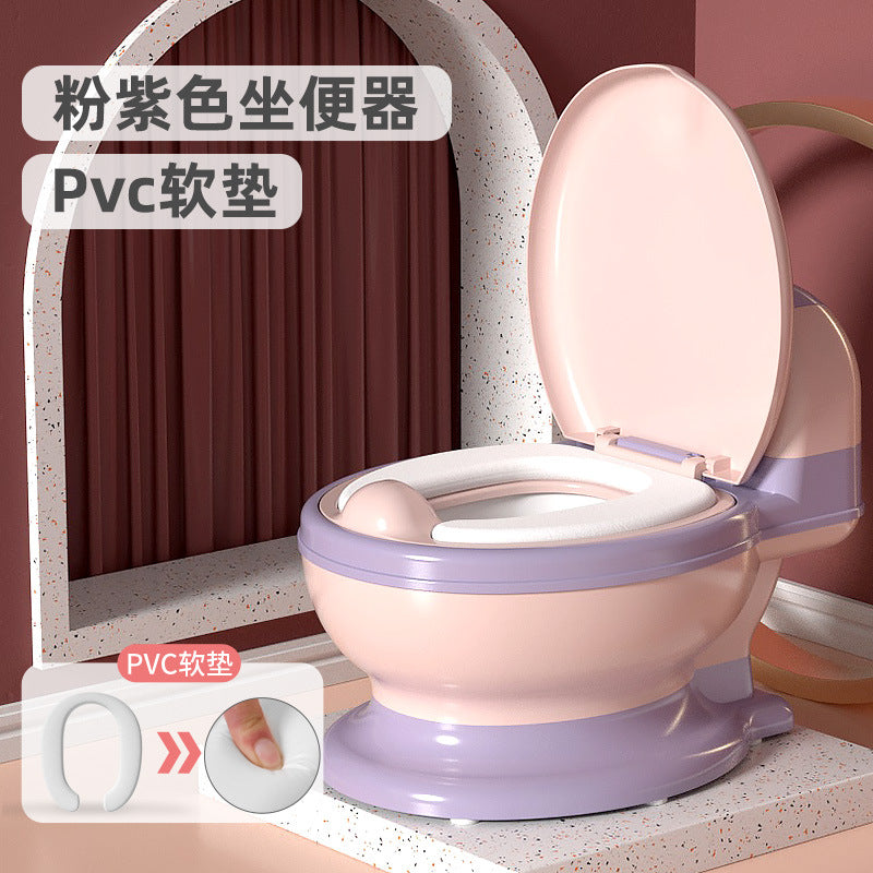 Kidsartificial toilet, baby toilet, boy girl large for home toilet, urinal