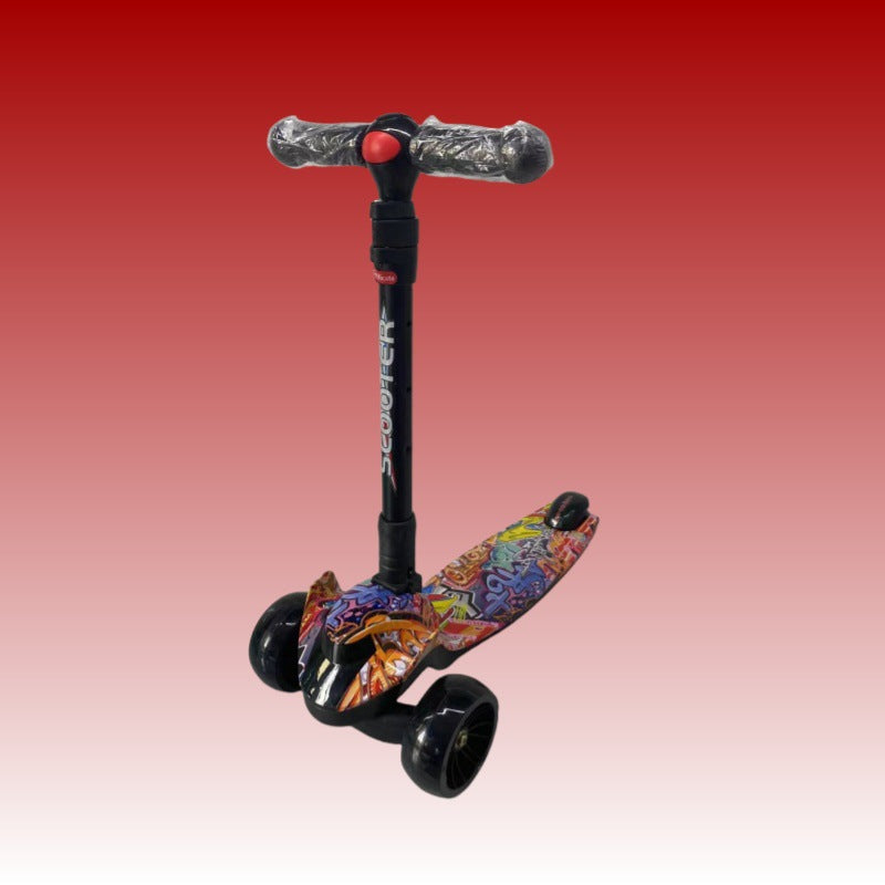 LTECH wholesale children's scooter children's scooter older children's three-wheeled scooter children's four-wheeled children's yo-yo