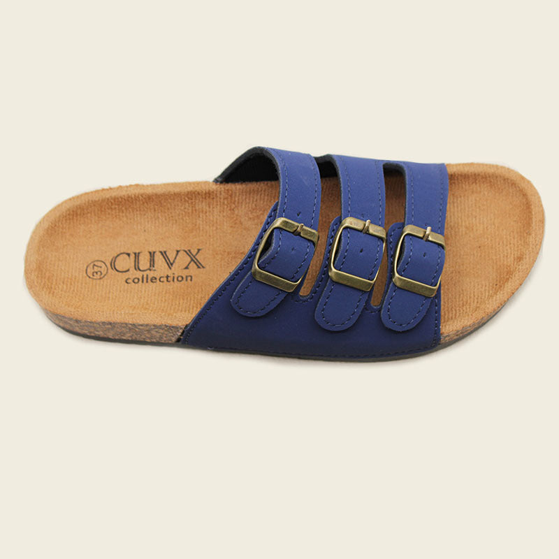 Large size spot wholesale direct sale Birkenstocks fashion leather buckle retro beach women's slippers Ladies slippers