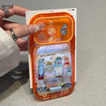 Colorful puff acrylic resident fish school fun suitable for iphone17 mobile phone case cartoon apple 18 hard case