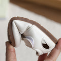 Custom girls' anti-slip sandals - new summer collection: stylish cartoon soft-soled hollow-out flats, versatile little leather shoes for kids