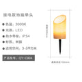 Outdoor waterproof courtyard light, bamboo style lawn lamp, garden villa landscape lighting, modern minimalist park resin bamboo lamp