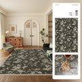 Carpet living room retro style waterproof anti-fouling sofa coffee table mat medieval stain-resistant bedroom large area full bed blanket