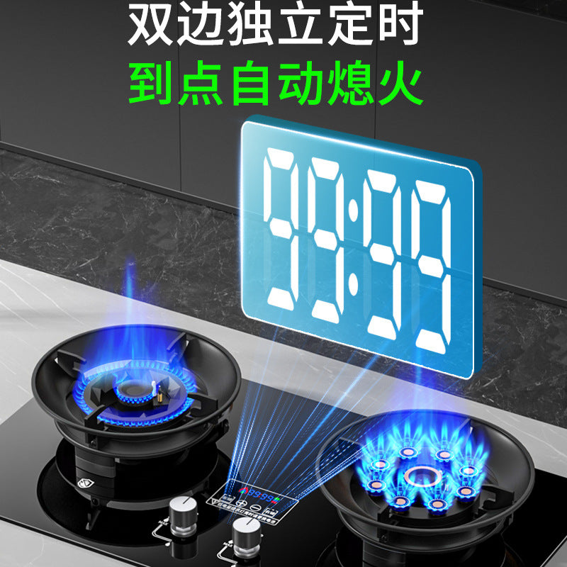 Wholesale royalstar flip-top gas stove double burner for home natural gas gas stove liquefied gas popular magic disc stove