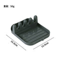 kitchen drain multi-purpose pot lid rack kitchen utensil storage rack ppbottom base for chopsticks shovel spoon rack for home wholesale