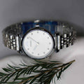 New arrivalcasualfashion exquisite compact elegantaccessible luxury steel band quartz watch women's waterproof women's watch trendy