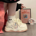 Women's shoes: 2026 autumn new arrivals - trendy retro casual original design, niche college style platform sneakers, women's bread shoes, athletic shoes
