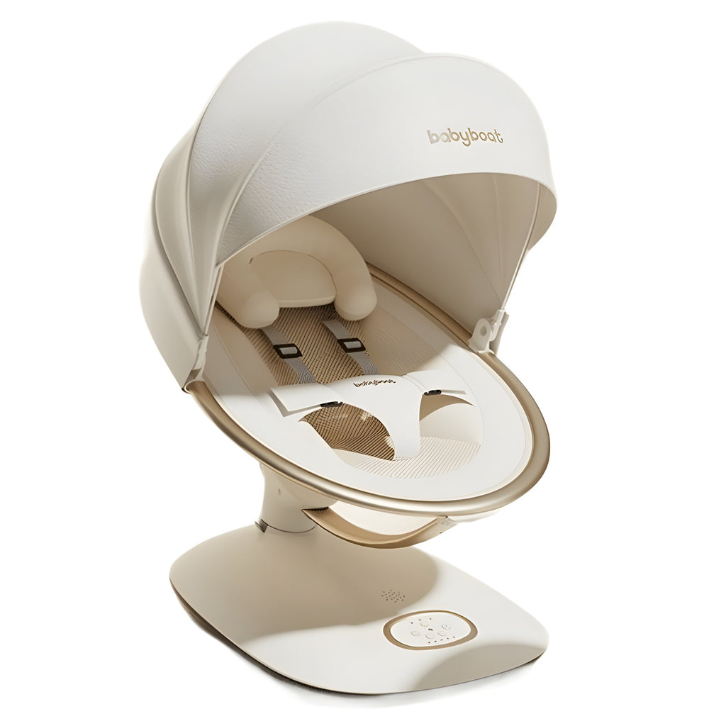 Beizhou Electric Sleeping Cradle Soothes Newborn Cradle Baby Coaxing Artifact Smart Bluetooth Baby Rocking Chair