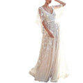 2025 autumn new european and american export dress - sexy lace v-neck backless dress for ebay and amazon