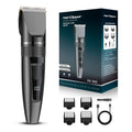 electric hairdresser clipper for home rechargeable engraving oil head push white digital display fast charging shaving electric clipper