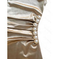 Women's new summer french chic elegant satin sleeveless slim-fit midi dress - perfect for going out and dating