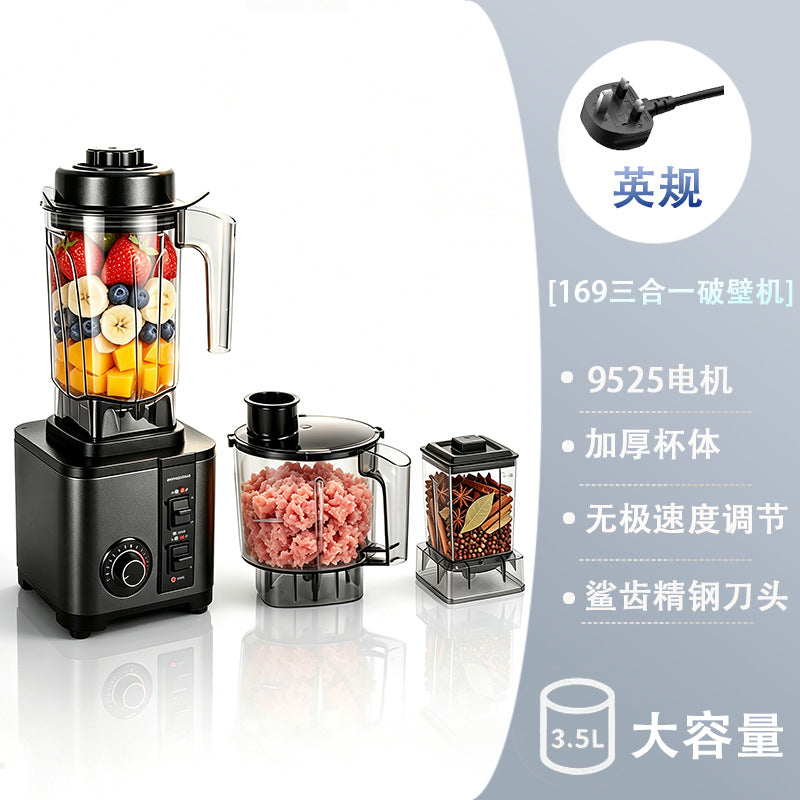 stainless steel wall breaking machine multi-functional large-capacity for home cooking juicer soy milk machine grinding blender