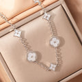 Tz8295 silver bracelet [white shell]