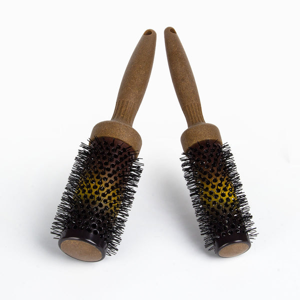New product, heating color-changing curling comb, three-color gradual change, aluminum tube comb, ceramic round roller comb, mane heat conducting comb, hairdressing comb