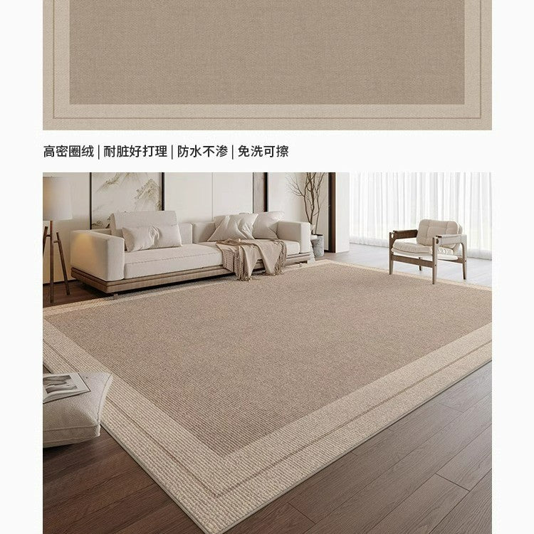 Carpet living room  new chinoiserieaccessible luxuryclassycasual sofa coffee table stain-resistant no-wash floor mat room fall and winter