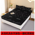 Washed cotton all-inclusive fitted sheet single piece simmons bed cover bed cover mattress protective cover dust cover non-slipbed sheets