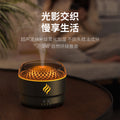 new desktop colorful simulated flame aroma diffuser, usb air humidifier aroma diffuser for home and hotel use