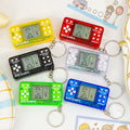 tetris handheld electronic game console - battery included, keychain decompression 26-in-1 game toy