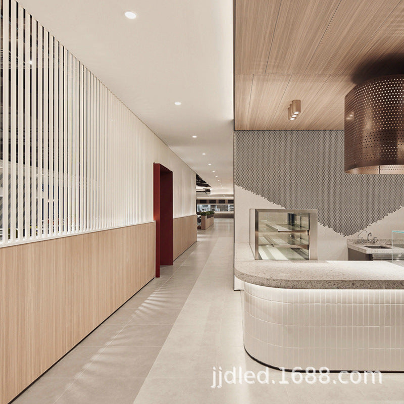 LED embedded spotlight COB light source Ceiling lamp Spotlight Concentrating energy saving Household and commercial store lighting Free shipping