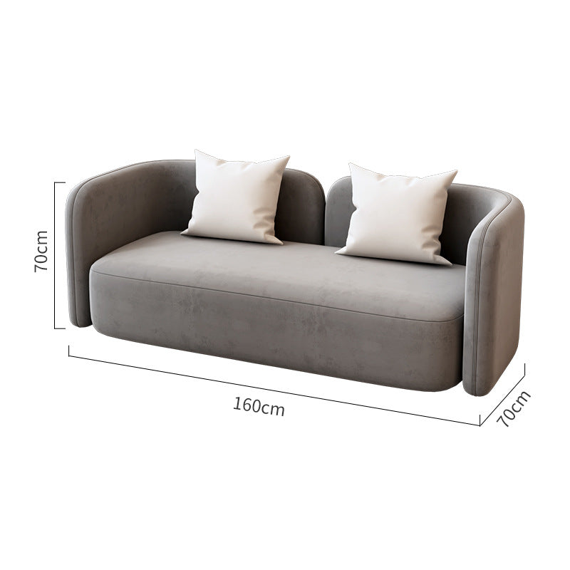 Cream style photo studio booth sofa selection table wedding dress shop order table beauty salon rest area negotiation table and chair combination