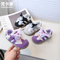 Fanka haoyang cute cartoon kuromi easiest for match german training shoes  spring & fall new arrivalgirlfashion sneakers