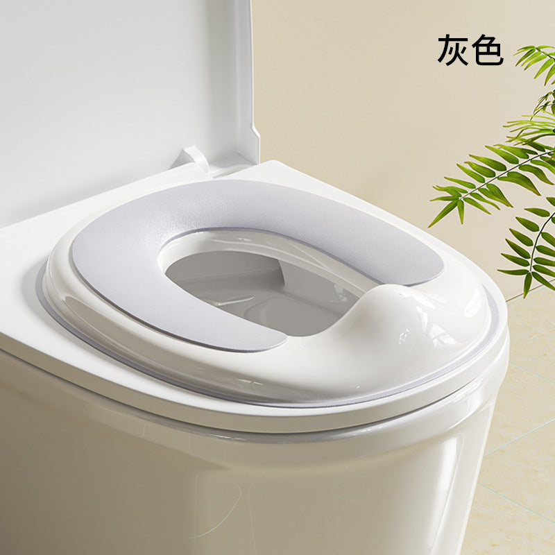 Kids toilet seat, children's toilet seat, toilet seat, men's and women's baby neutral splash-proof portable toilet handy gadget