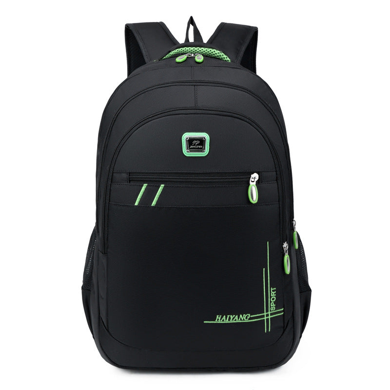 Cross-border men's large-capacity backpack business computer backpack high school student schoolbag travel backpack premium sense