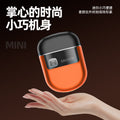 New zinc alloy electric shaver with digital display and magnetic blade head - men's razor, travel-friendly beard trimmer