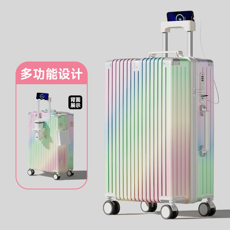 New high-value 20-inch small trolley suitcase, multi-function universal wheel 28-inch large-capacity password suitcase