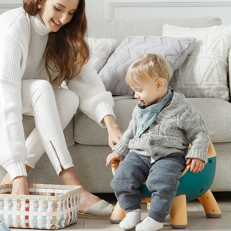 Baby dining chair, baby chair, backrest seat, for home small bench, low chair, dining table chair, kids stool