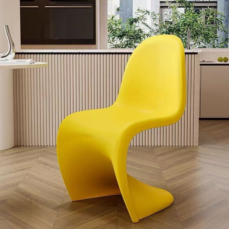 For home backrest chair stackable restaurant popular makeup chair casual creative dining chair sitting negotiation office chair